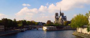 Paris Notre Dame Seine