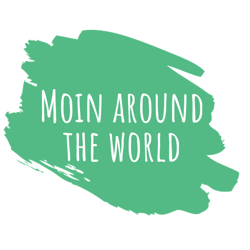 Moin around the World Logo