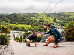 Die steilste Straße der Welt: Baldwin Street in Dunedin