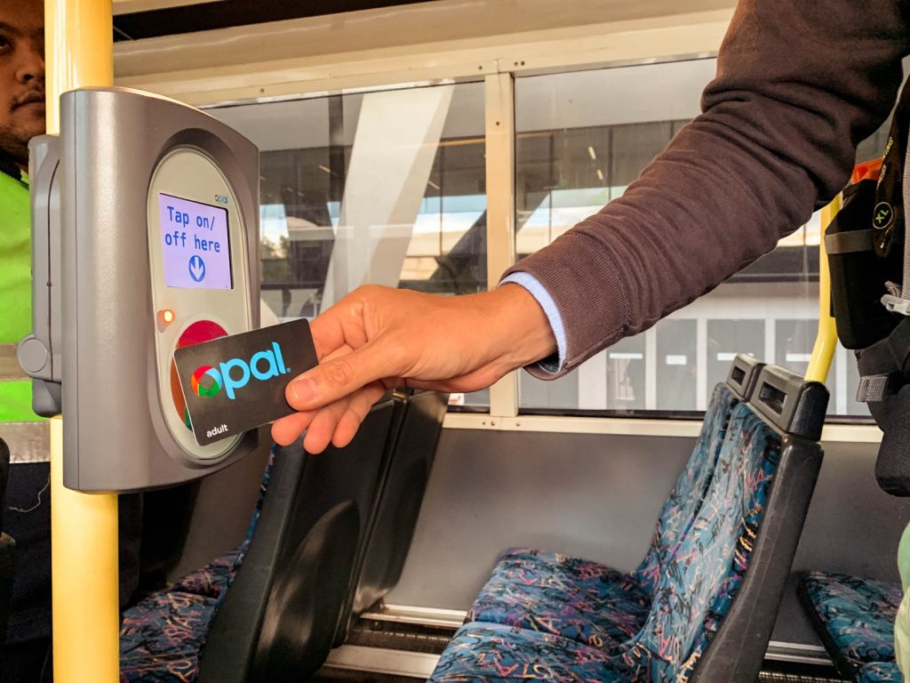Opal card der Öffentlichen Verkehrsmittel in Sydney