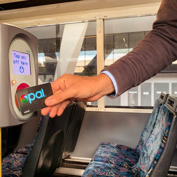 Opal card der Öffentlichen Verkehrsmittel in Sydney